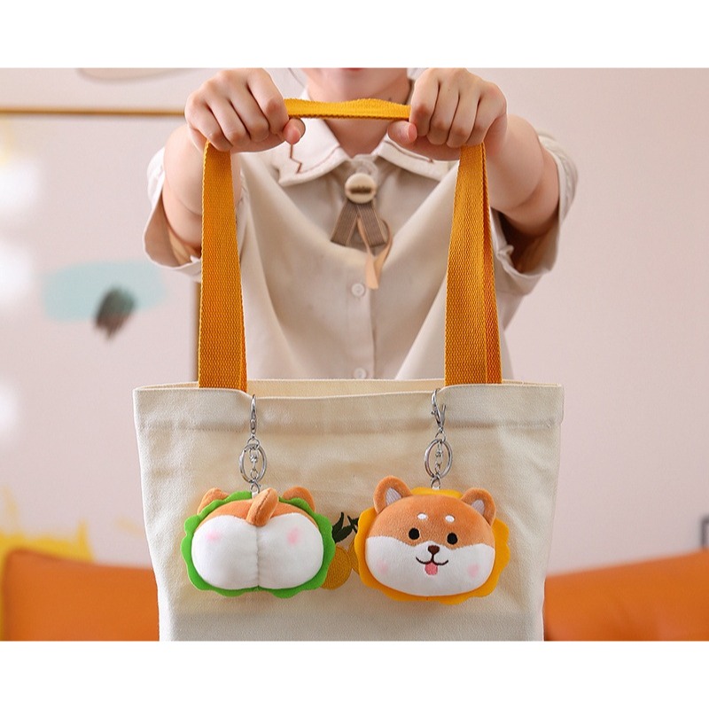 當我們碰在一起 誰吸引誰 可愛柴犬吊飾 內附磁鐵 送另一伴互相吸引 柴犬鑰匙圈-細節圖8