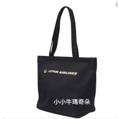 ~小小牛瑪奇朵~JAL日本航空 JAPAN AIRLINES 帆布包 托特包
