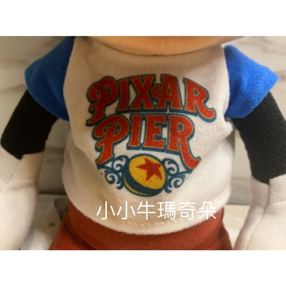 ～小小牛瑪奇朵～美國迪士尼 PIXAR PIER園區限定米老鼠 米奇 MICKEY MOUSE娃娃 玩偶-細節圖3