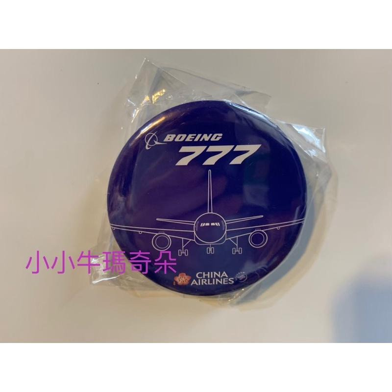 ~小小牛瑪奇朵~CAL中華航空CHINA AIRLINES 華航圓形磁鐵 文件夾 波音 777 空中巴士A350XWB-細節圖3