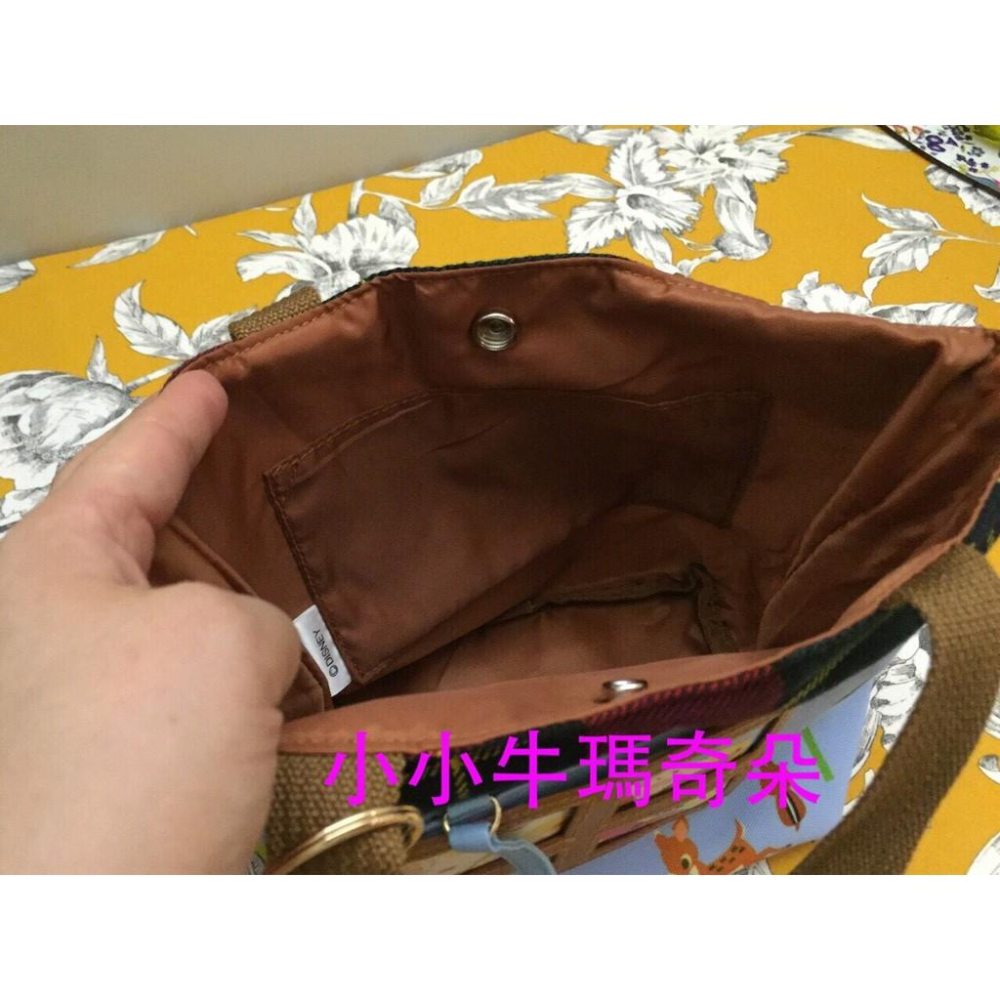 ~小小牛瑪奇朵~日本迪士尼白雪公主之七個小矮人手提包附票卡夾-細節圖3