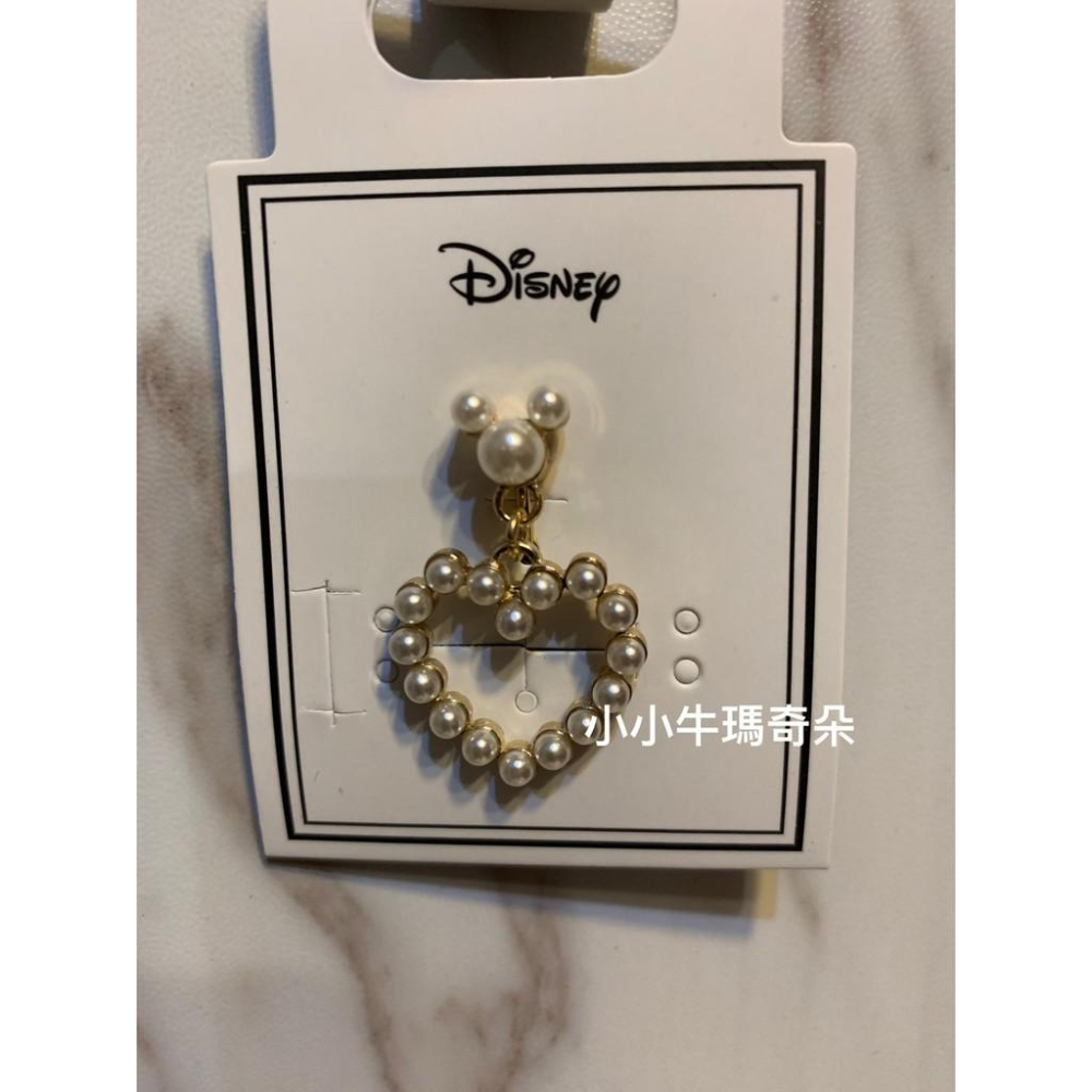 小小牛瑪奇朵~日本東京迪士尼米奇 小精靈單耳耳環-細節圖4