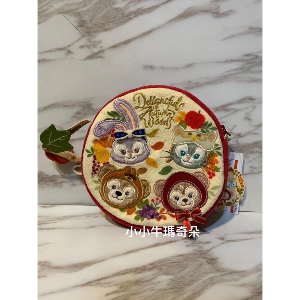 ~小小牛瑪奇朵~2019日本東京海洋迪士尼秋季大冒險系列達菲duffy雪莉玫史黛拉兔票卡零錢包 珠扣零錢包-細節圖2