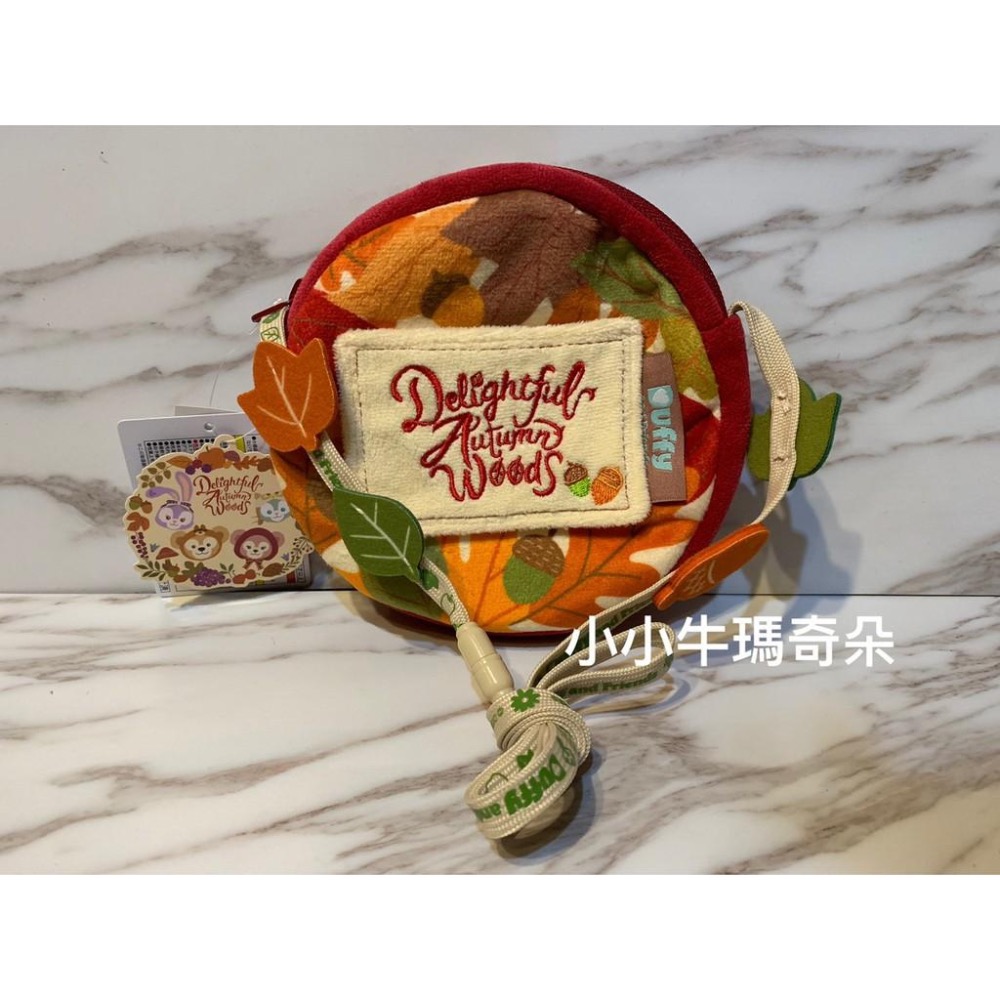 ~小小牛瑪奇朵~2019日本東京海洋迪士尼秋季大冒險系列達菲duffy雪莉玫史黛拉兔票卡零錢包 珠扣零錢包-細節圖3