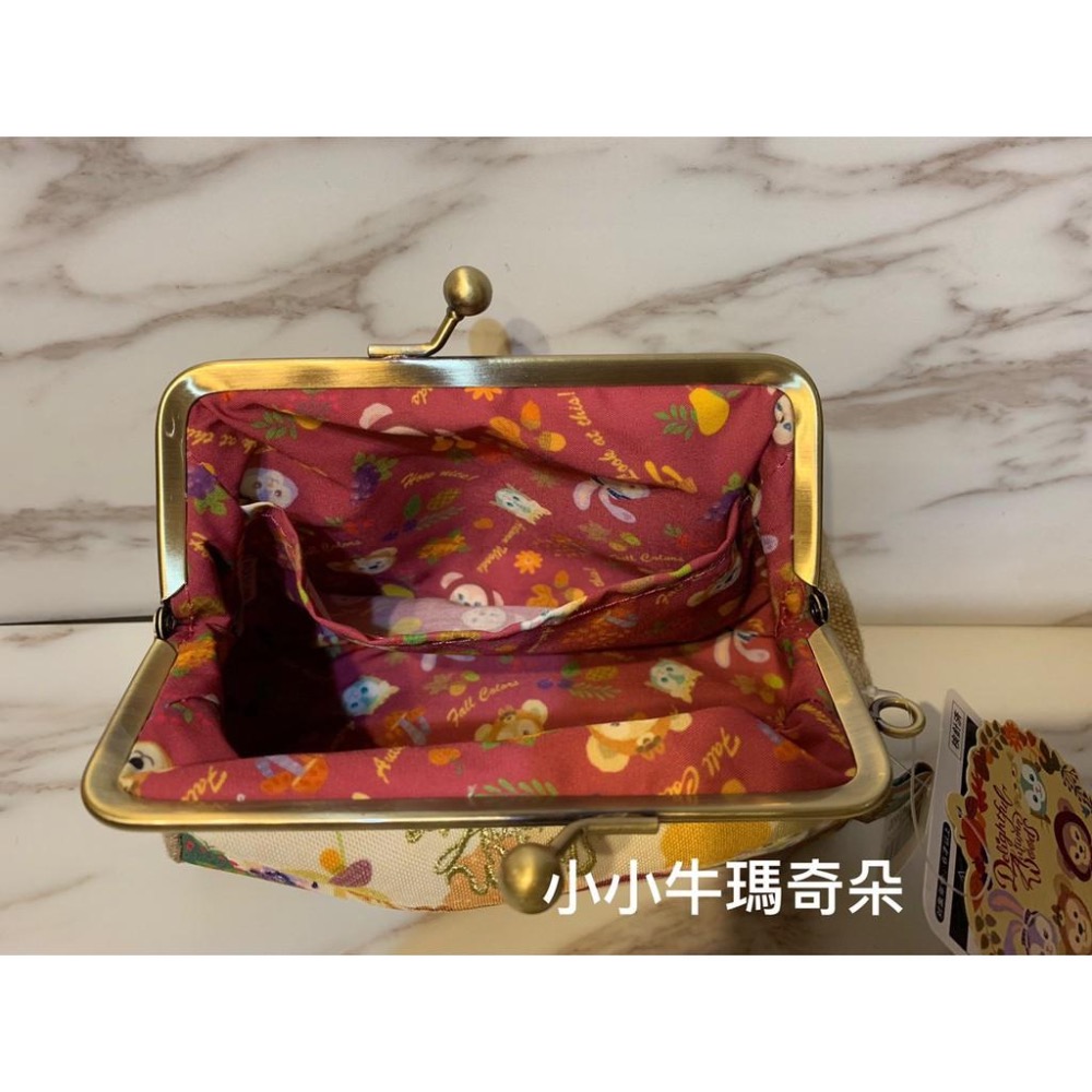 ~小小牛瑪奇朵~2019日本東京海洋迪士尼秋季大冒險系列達菲duffy雪莉玫史黛拉兔票卡零錢包 珠扣零錢包-細節圖6