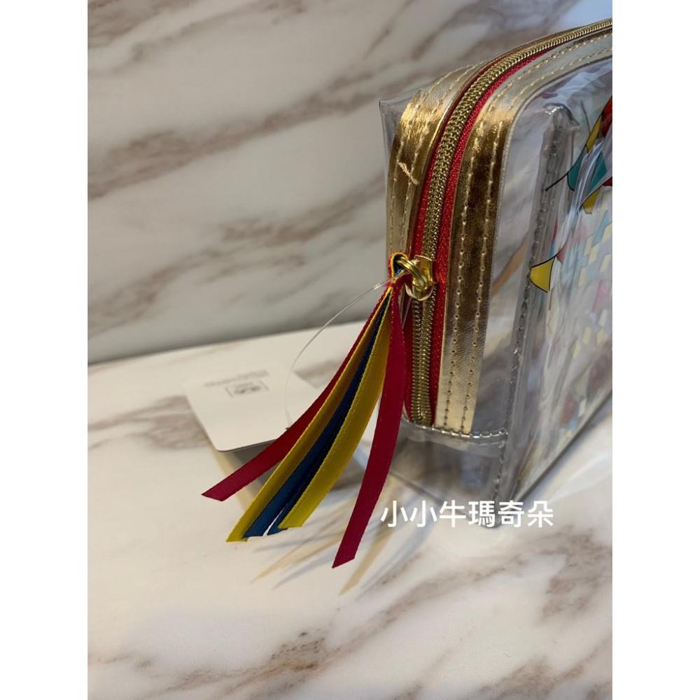 ~小小牛瑪奇朵~日本Francfranc For Disney 迪士尼小飛象DUMBO透明收納包 化妝包-細節圖4
