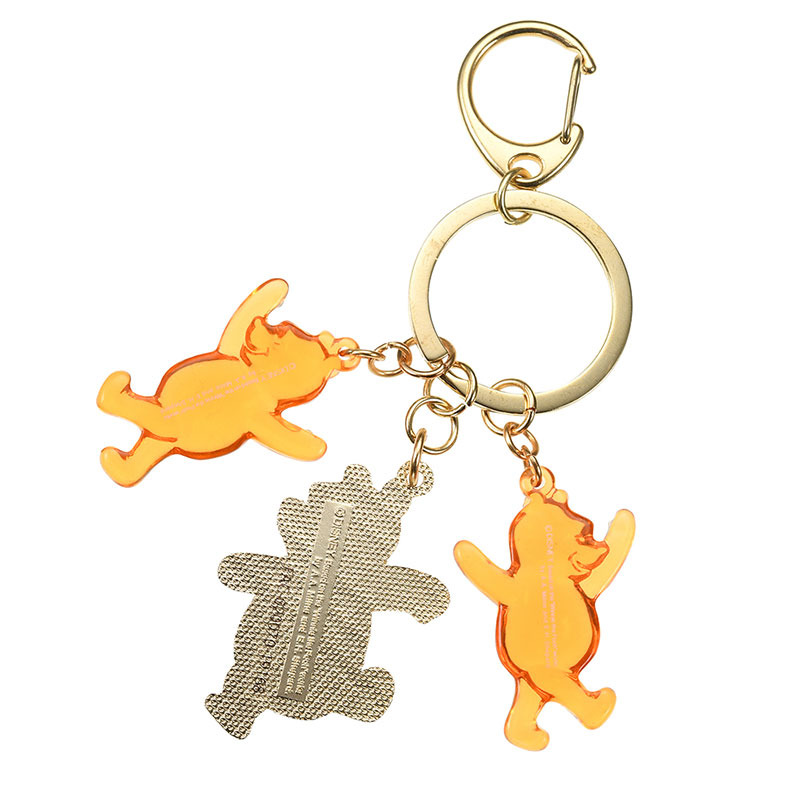 ~小小牛瑪奇朵~2019日本迪士尼八月蜂蜜月小熊維尼winnie the pooh蜜蜂維尼造型玩偶娃娃 鑰匙圈髮束吊飾-細節圖11