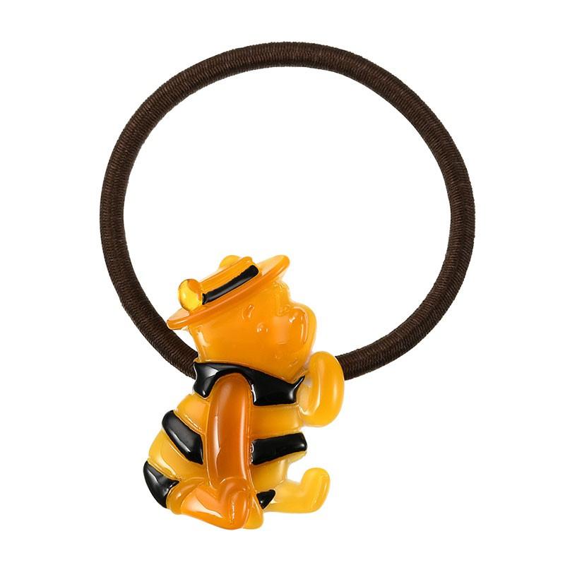 ~小小牛瑪奇朵~2019日本迪士尼八月蜂蜜月小熊維尼winnie the pooh蜜蜂維尼造型髮束-細節圖3