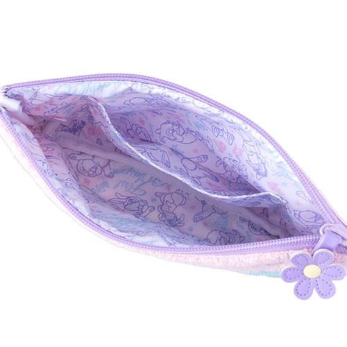 ~小小牛瑪奇朵~2019日本迪士尼復活節邦妮兔桑普兔粉嫩刺繡包 化妝包 收納包-細節圖3