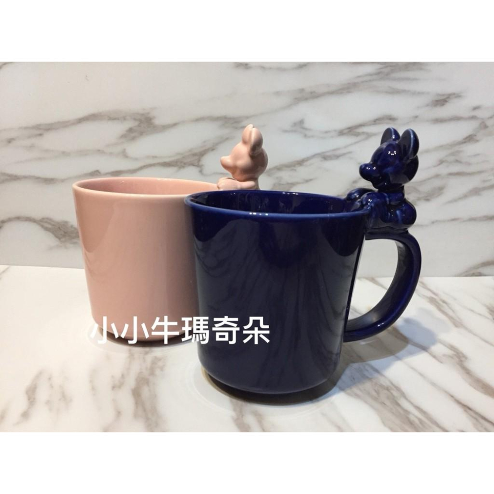 ~小小牛瑪奇朵~日本Francfranc For Disney 迪士尼米奇米妮對杯馬克杯-細節圖2