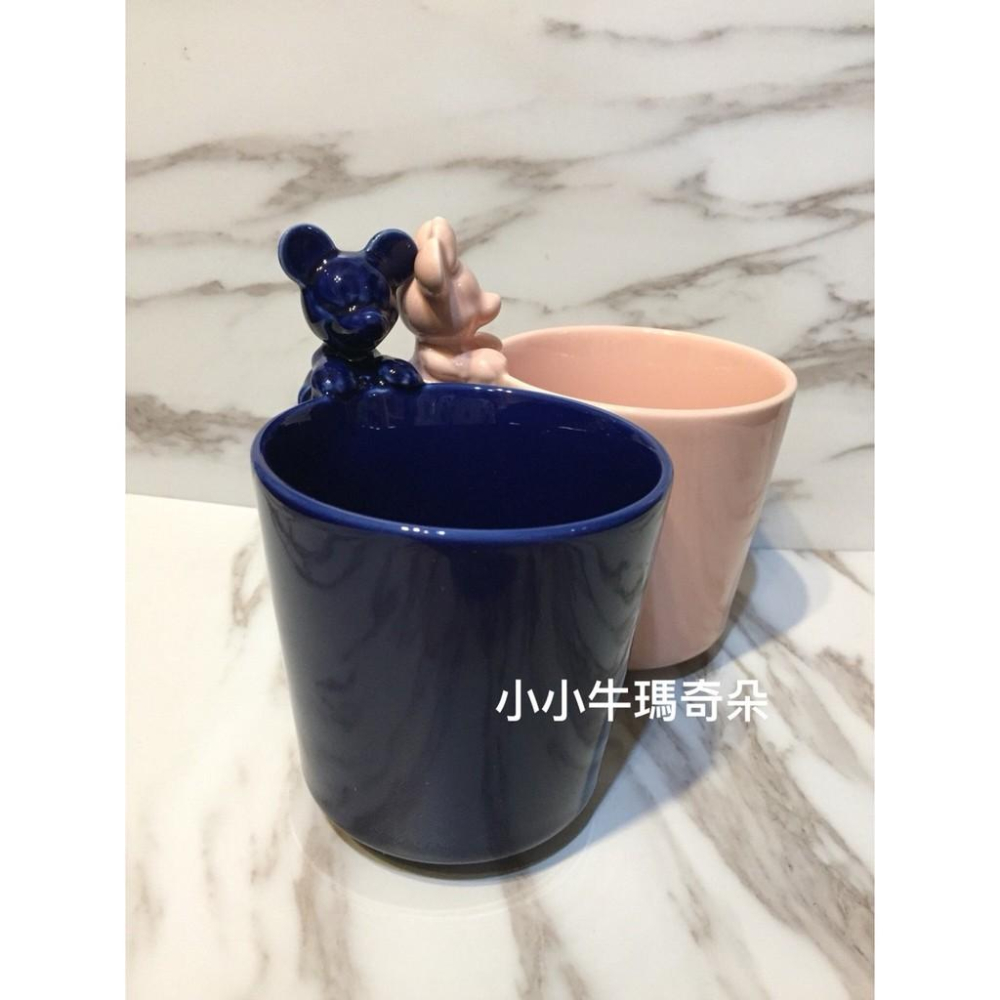 ~小小牛瑪奇朵~日本Francfranc For Disney 迪士尼米奇米妮對杯馬克杯-細節圖3