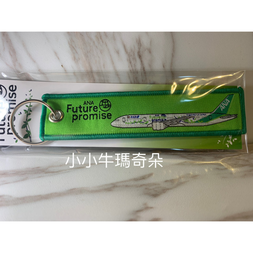 ~小小牛瑪奇朵~ANA日本全日空航空 Future promise系列噴射機與螺旋槳飛機磁鐵組 飄帶-細節圖6