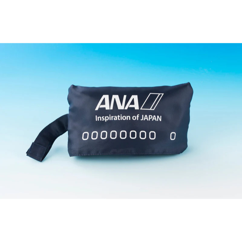 ~小小牛瑪奇朵~JAL日本航空JAPAN AIRLINES  ANA全日空航空 折疊式旅行袋購物袋環保袋-細節圖6