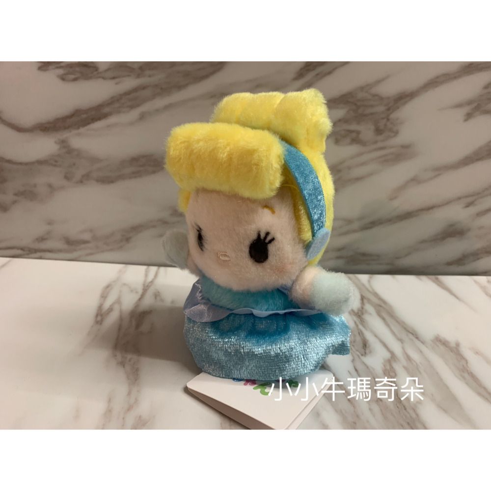 ~小小牛瑪奇朵~日本DISNEY迪士尼urupocha豆豆系列娃娃~奇奇蒂蒂夏日泳圈系列  仙履奇緣仙杜瑞拉 灰姑娘-規格圖7