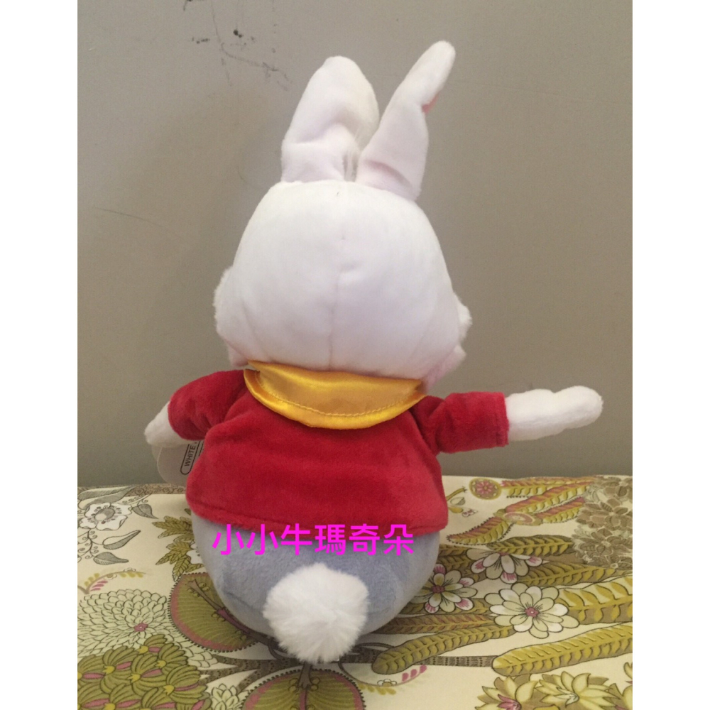 ~小小牛瑪奇朵~日本迪士尼愛麗絲白兔先生玩偶娃娃愛麗絲夢遊仙境Alice in Wonderland系列-細節圖2