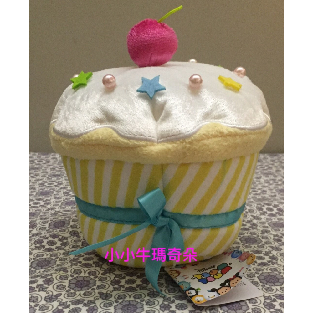 ~小小牛瑪奇朵~2016年東京迪士尼TSUMTSUM限定款蛋糕造型組 唐老鴨與黛西杯子蛋糕組-細節圖4