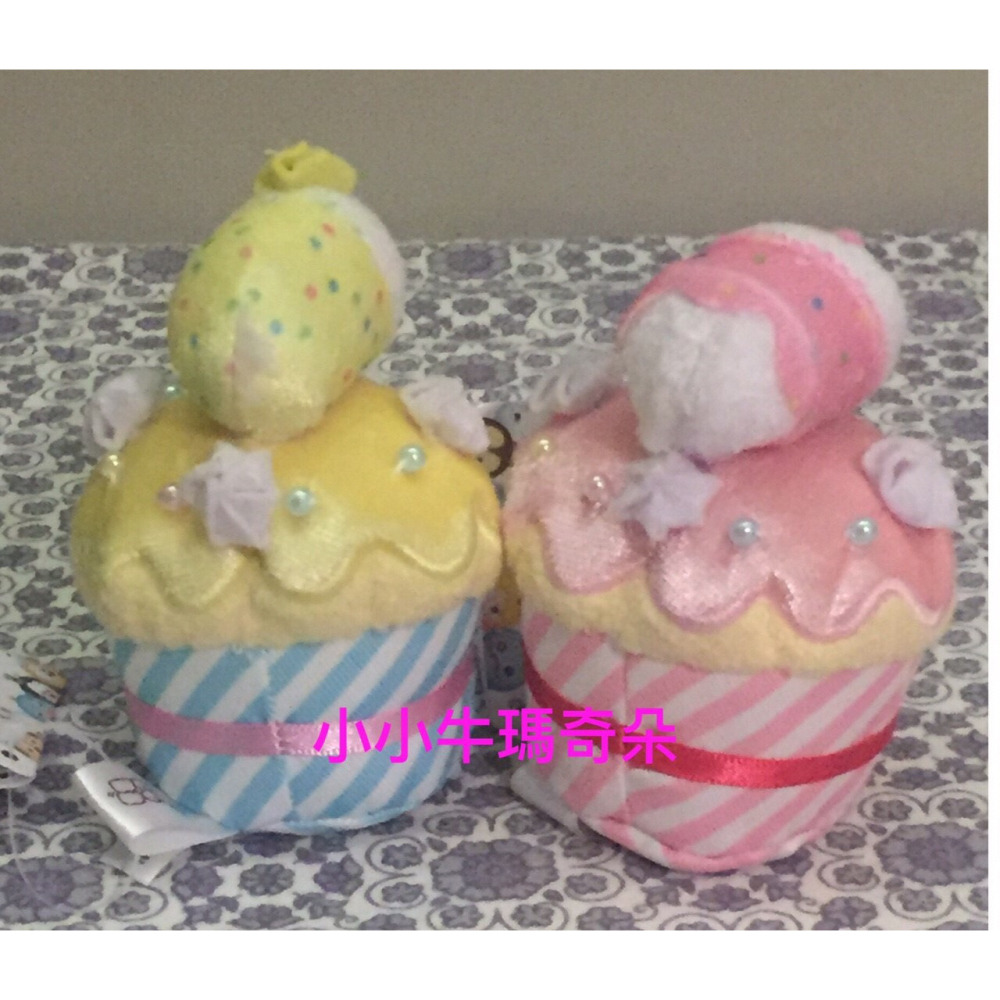 ~小小牛瑪奇朵~2016年東京迪士尼TSUMTSUM限定款蛋糕造型組 唐老鴨與黛西杯子蛋糕組-細節圖6
