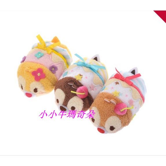 ~小小牛瑪奇朵~2016年東京迪士尼TSUMTSUM限定款蛋糕造型組 唐老鴨與黛西杯子蛋糕組-細節圖10