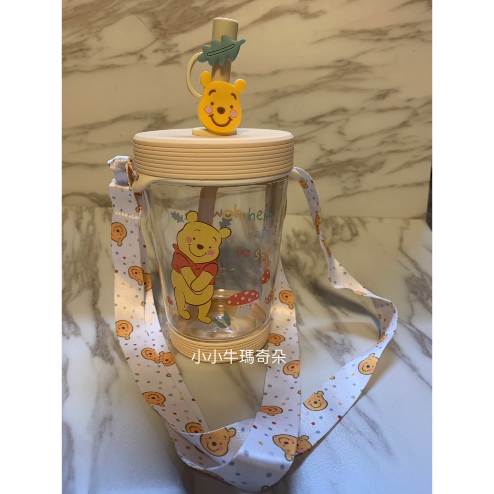 ~小小牛瑪奇朵~韓國大創DAISO迪士尼DISNEY授權商品小熊維尼WINNIE THE POOH隨身壺 水壺-細節圖3