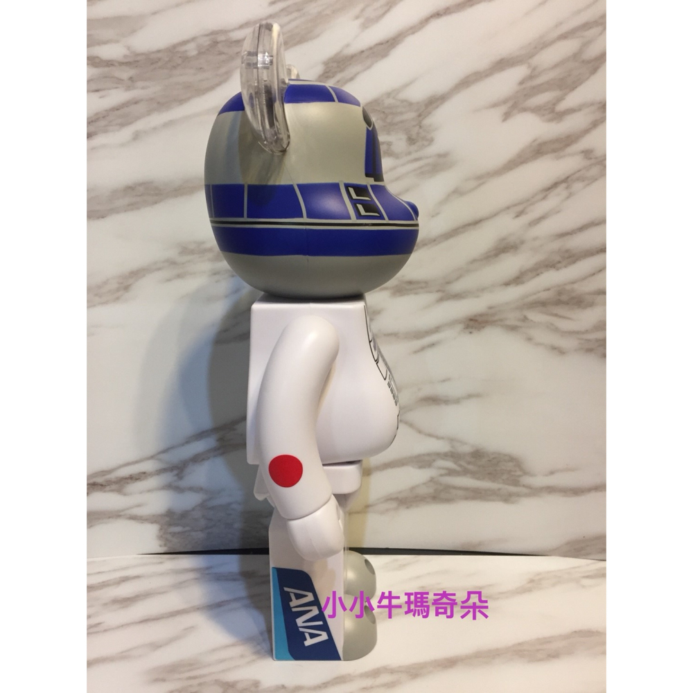~小小牛瑪奇朵~全日空航空ANA星際大戰STARWARS BEARBRICK BE@RBRICK 400% R2-D2-細節圖2