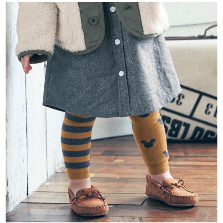 ~小小牛瑪奇朵~日本迪士尼米女寶寶米奇 米老鼠內搭褲 內搭褲襪-細節圖2