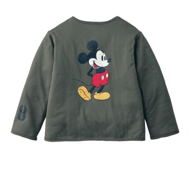 ~小小牛瑪奇朵~日本迪士尼男寶寶 女寶寶米奇 米老鼠兩面穿2 way造型外套 夾克-細節圖4