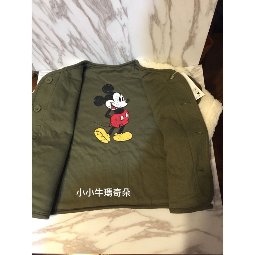 ~小小牛瑪奇朵~日本迪士尼男寶寶 女寶寶米奇 米老鼠兩面穿2 way造型外套 夾克-細節圖6