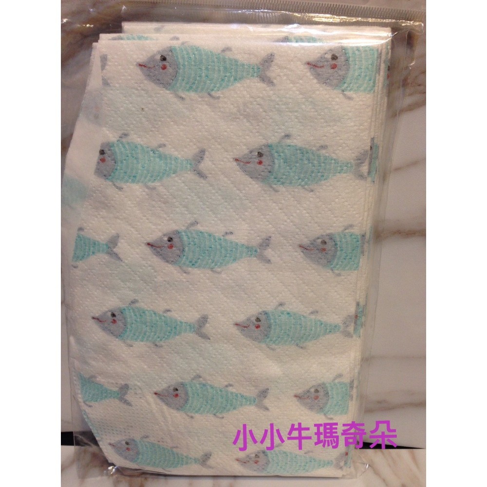 ~小小牛瑪奇朵~北歐丹麥生活美學 Flying Tiger Copenhagen 一次性圍兜圍巾-規格圖4