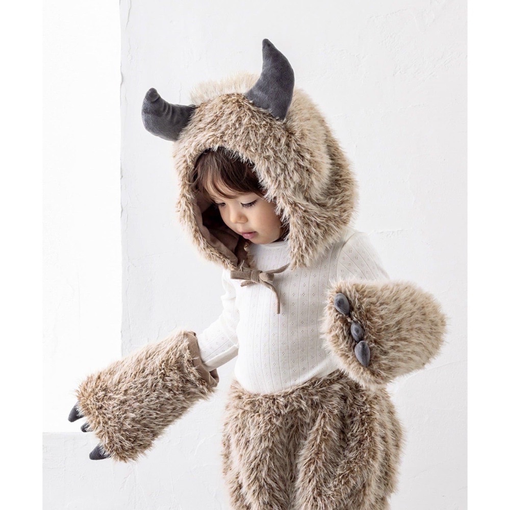 ~小小牛瑪奇朵~2025 日本 3COINS萬聖節系列商品 角色扮演服裝配件 南瓜裝  女巫套裝-細節圖2