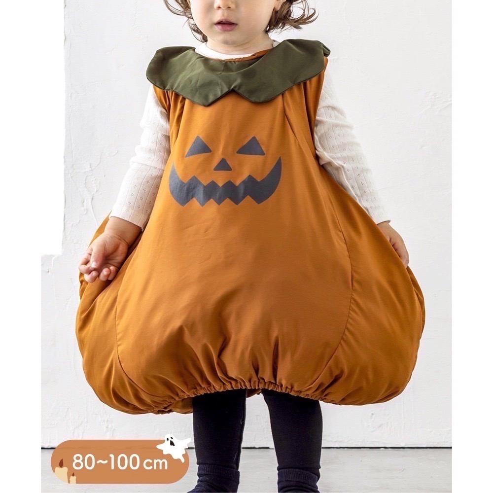 ~小小牛瑪奇朵~2025 日本 3COINS萬聖節系列商品 角色扮演服裝配件 南瓜裝  女巫套裝-細節圖4