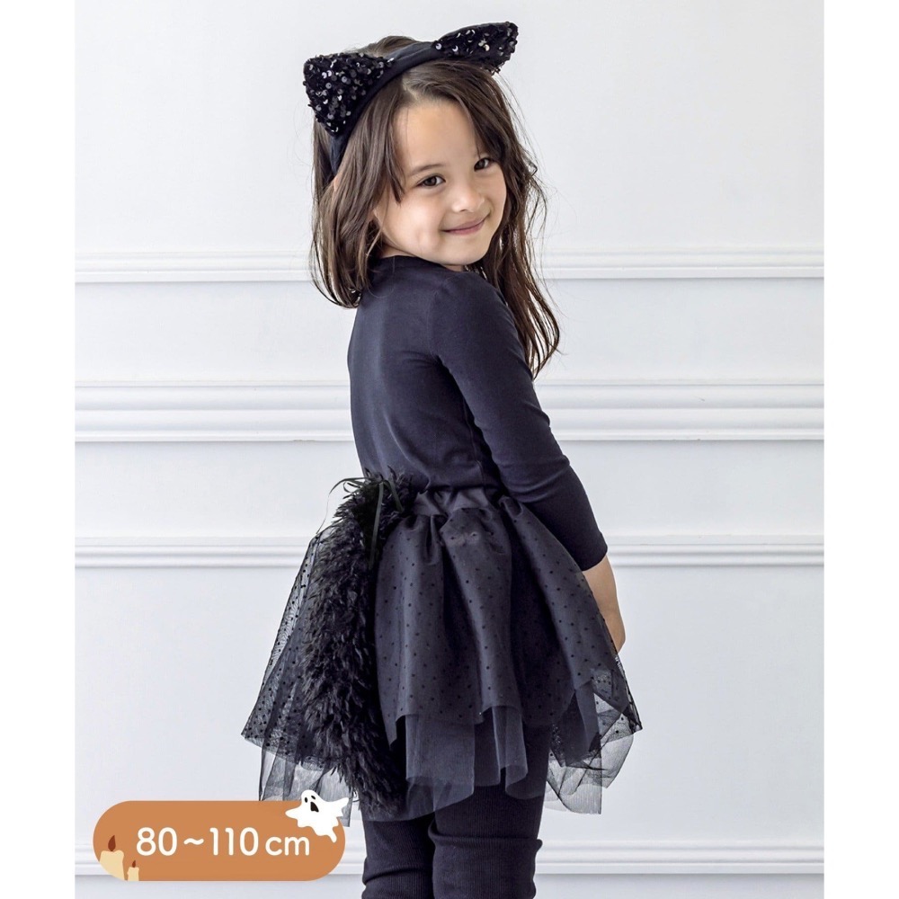 ~小小牛瑪奇朵~2025 日本 3COINS萬聖節系列商品 角色扮演服裝配件 南瓜裝  女巫套裝-細節圖5