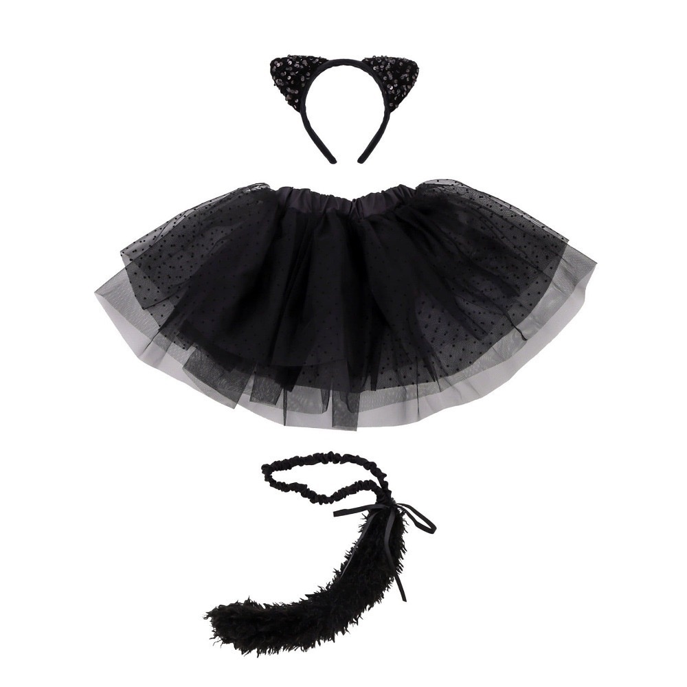 ~小小牛瑪奇朵~2025 日本 3COINS萬聖節系列商品 角色扮演服裝配件 南瓜裝  女巫套裝-規格圖11