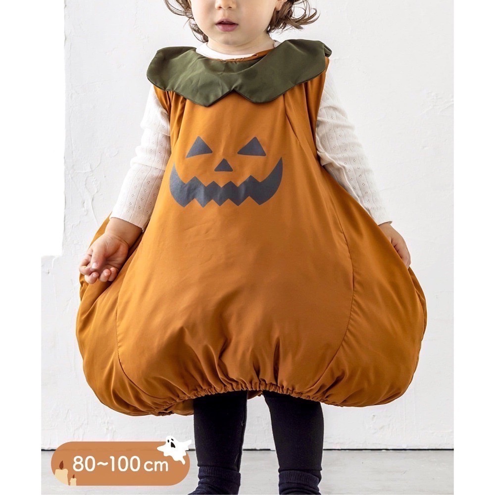 ~小小牛瑪奇朵~2025 日本 3COINS萬聖節系列商品 角色扮演服裝配件 南瓜裝  女巫套裝-規格圖11