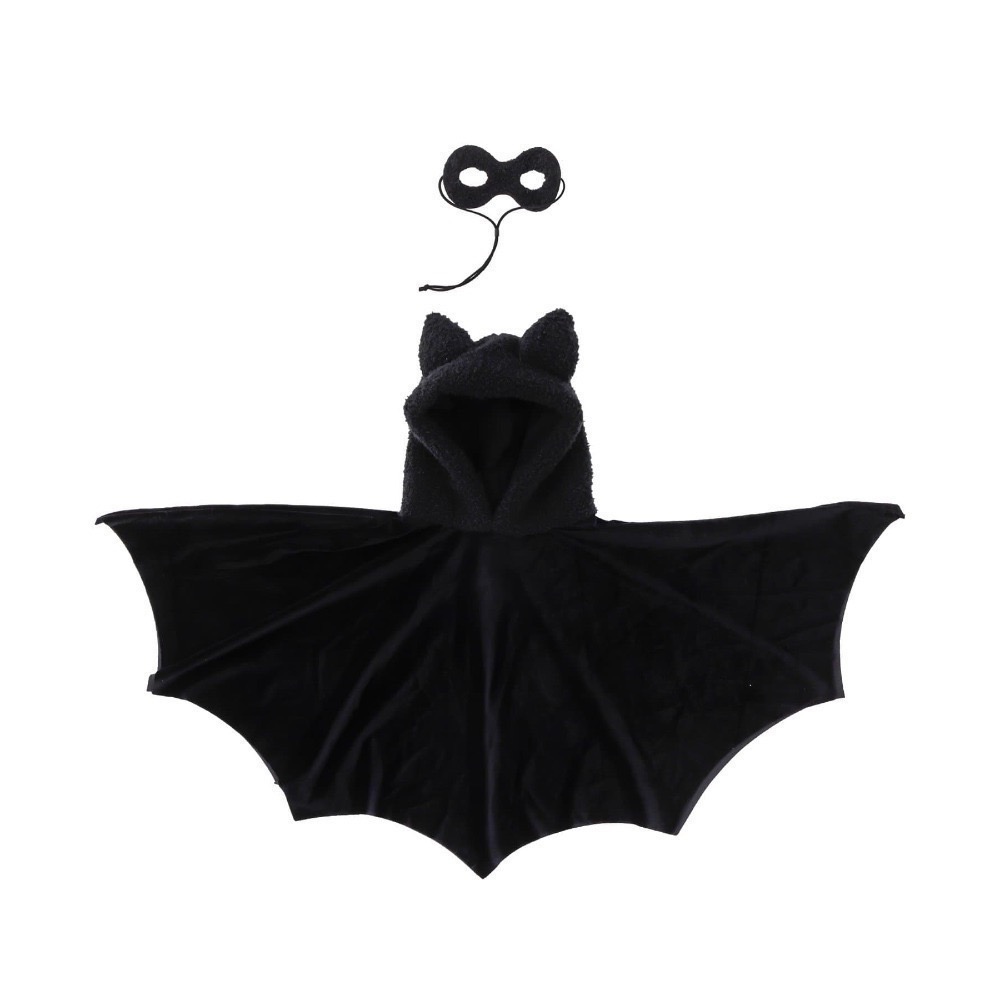 蝙蝠斗篷與眼罩組(預購)