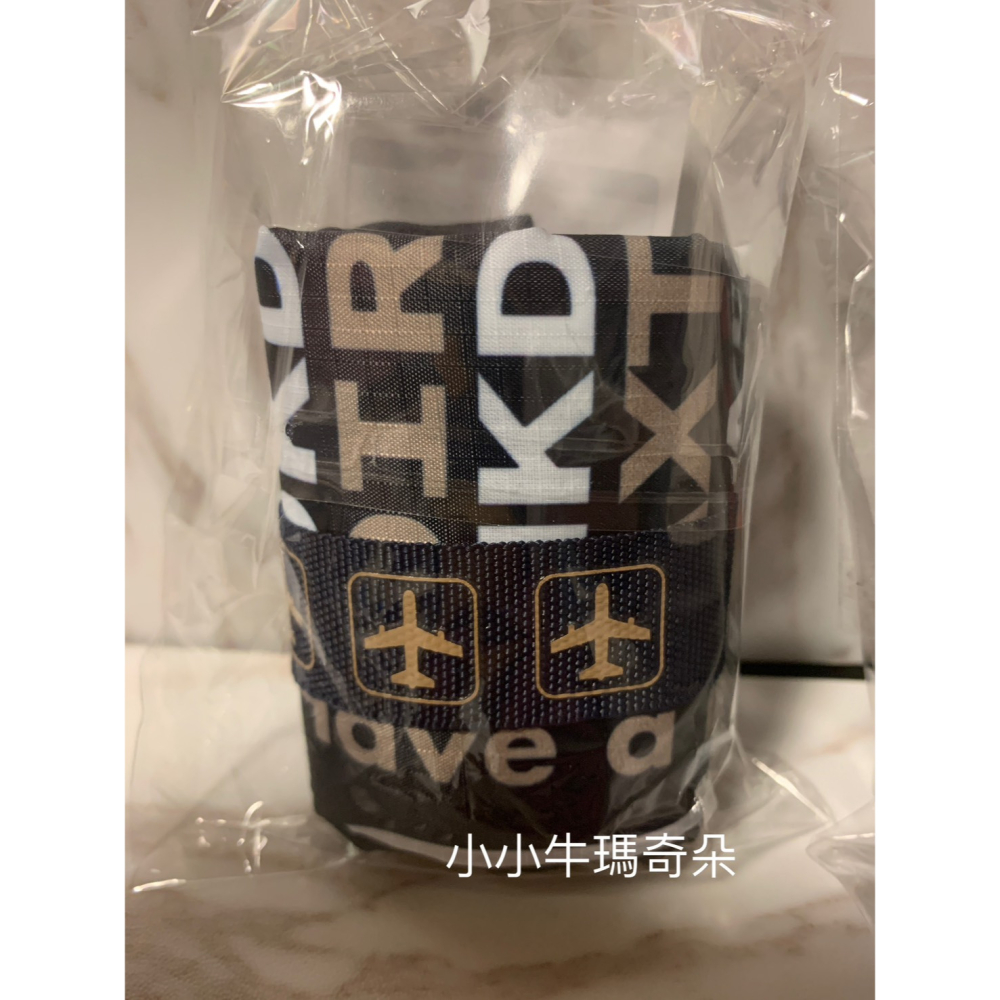 ~小小牛瑪奇朵~JAL日本航空JAPAN AIRLINES 機場代碼收納式購物袋 環保袋-細節圖2