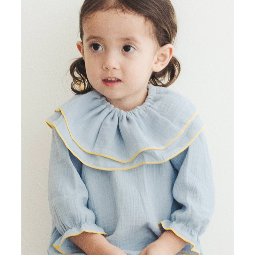 ~小小牛瑪奇朵~日本 3COINS 寶寶系列商品 包屁衣 口水巾 長襪-細節圖3