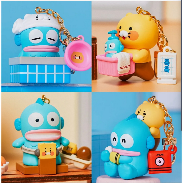 ~小小牛瑪奇朵~韓國KAKAO FRIEND & 人魚漢頓聯名款商品 盲盒鑰匙圈 行李掛牌 原子筆 娃娃掛飾 中型娃娃-規格圖11