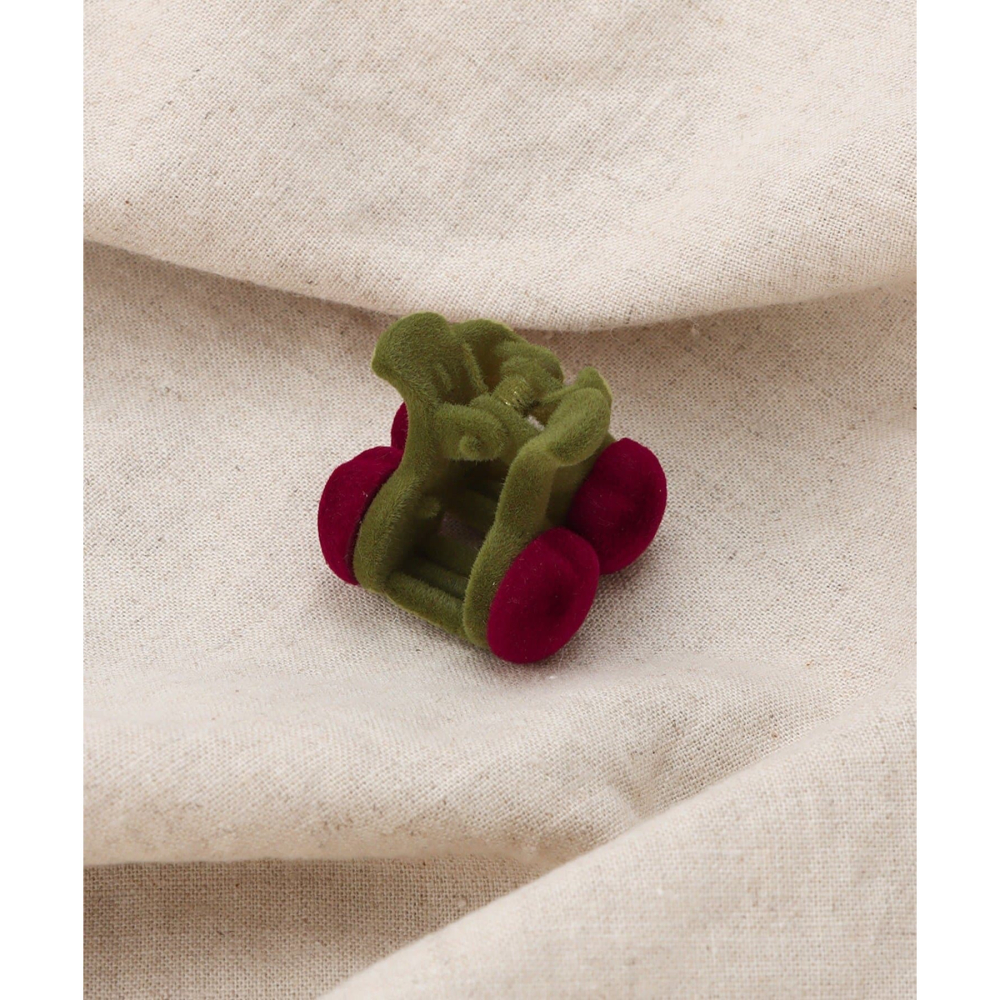 ~小小牛瑪奇朵~2025 日本 3COIN聖誕節 糖果造型包 櫻桃抓夾-細節圖6