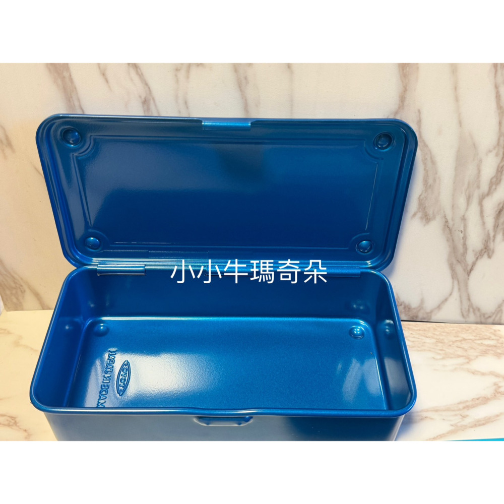 ~小小牛瑪奇朵~日本 ANA全日空 & TOYO STEEL 東洋鋼鐵聯名T-190 工具箱-細節圖2