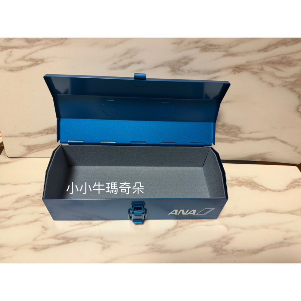 ~小小牛瑪奇朵~ANA日本全日空航空 BLUE BASE限定款商品TOYO STEEL 東洋鋼鐵聯名Y-350工具箱-細節圖5