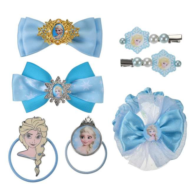 ~小小牛瑪奇朵~日本迪士尼商店 冰雪奇緣Frozen 髮飾盲盒 恕不挑款-細節圖2