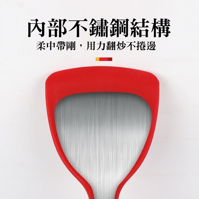 【韓國KitchenArt】FDA安全 無毒 料理 不沾鍋廚具 矽膠廚具  矽膠鍋鏟 不沾 鍋鏟 耐高溫 矽膠湯勺-細節圖8