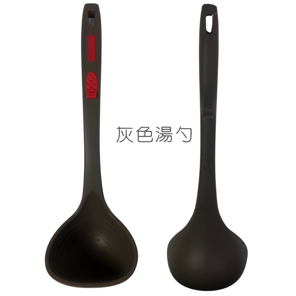 【韓國KitchenArt】FDA安全 無毒 料理 不沾鍋廚具 矽膠廚具  矽膠鍋鏟 不沾 鍋鏟 耐高溫 矽膠湯勺-規格圖8
