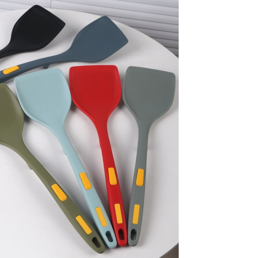 【韓國KitchenArt】FDA安全 無毒 料理 不沾鍋廚具 矽膠廚具  矽膠鍋鏟 不沾 鍋鏟 耐高溫 不黏鍋矽膠鏟-細節圖3