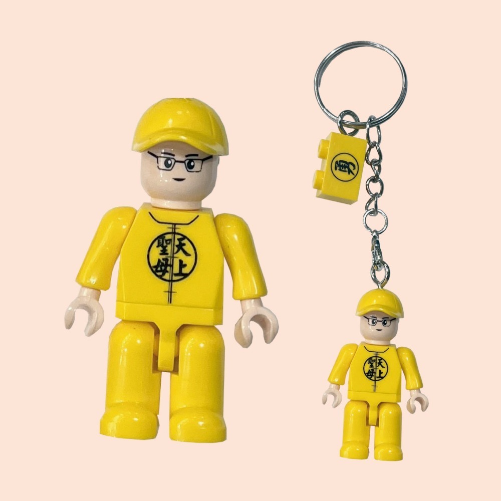 【True Way Toy】EW-5169 -抬轎人鑰匙圈X1(款式隨機不挑款!)-細節圖4