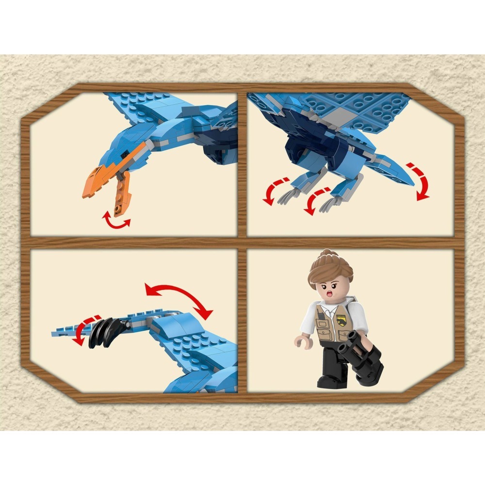 【Elfin world】EW-1012 侏儸紀系列-翼龍-細節圖4