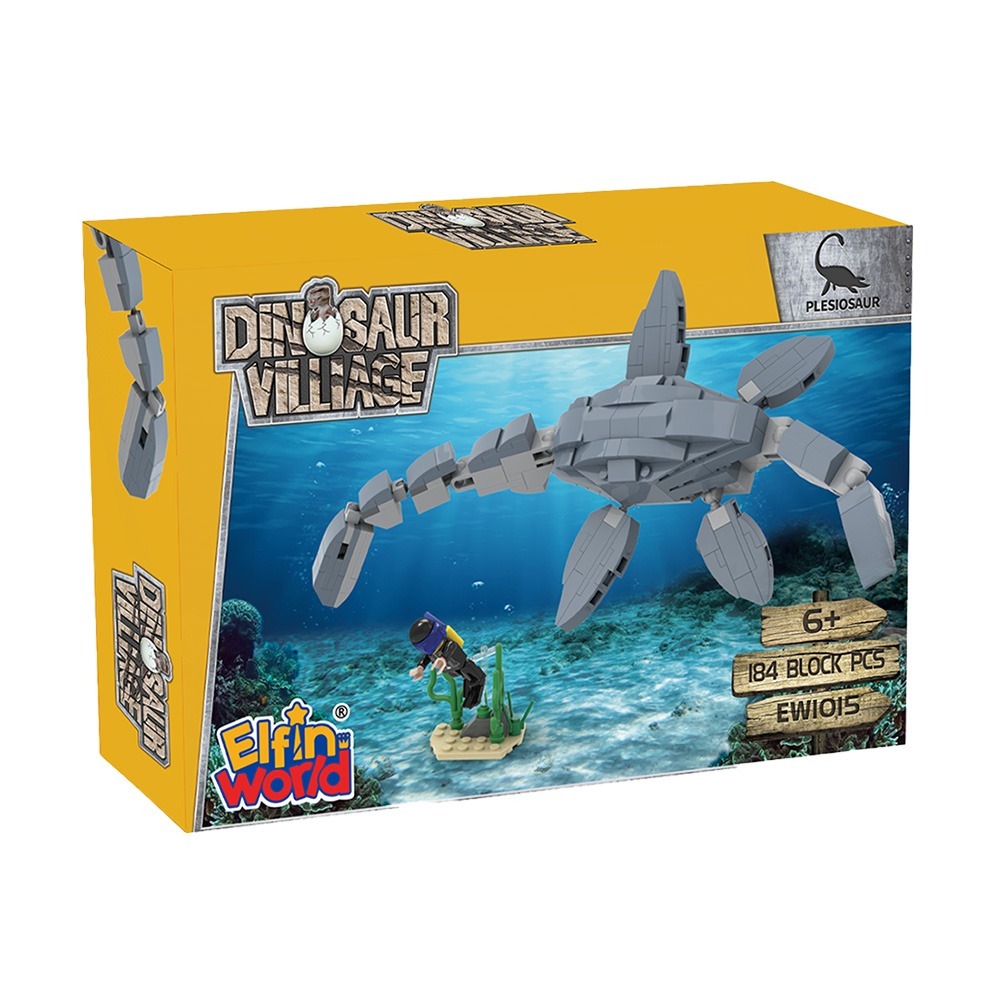 【Elfin world】EW-1015 侏儸紀系列-蛇頸龍-細節圖2