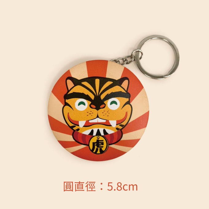 【True Way Toy】  RC-0058 虎爺開瓶器鑰匙圈-細節圖2