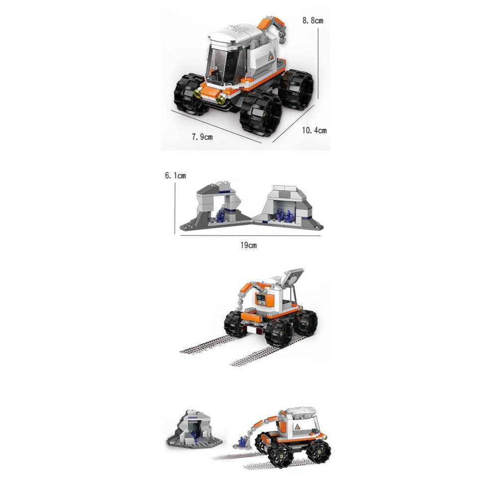 【LiNoos】太空系列 LN-8018 基地探測車-細節圖3