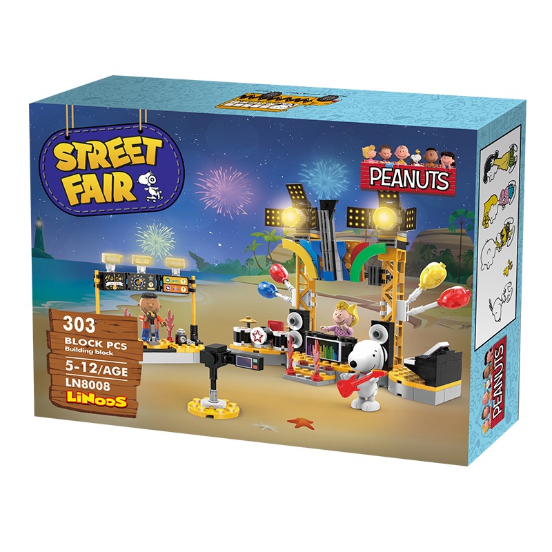 【LiNoos】歡樂廣場系列  LN-8008 電音演唱會-細節圖2